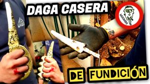 Fabricación Daga Casera con Fundición Doméstica by mixim89